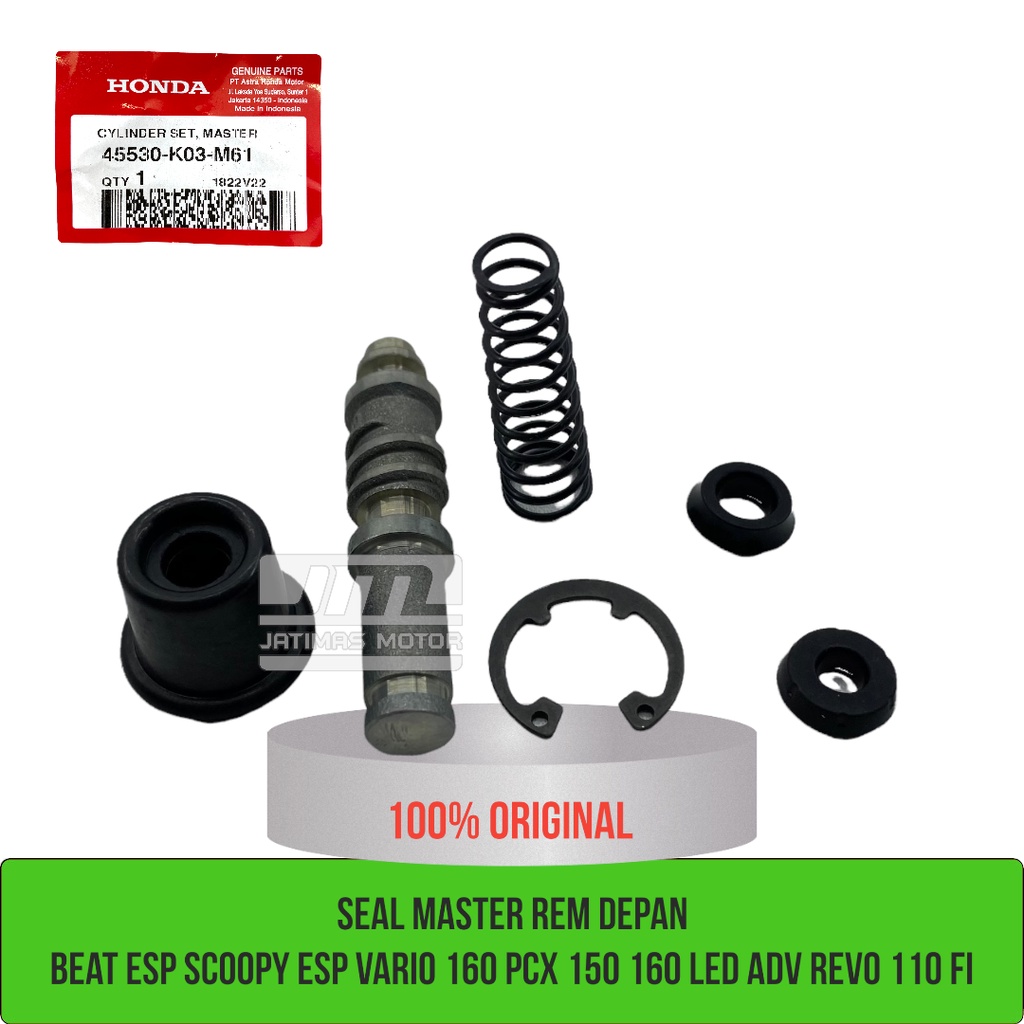 แม่เบรคหน้า ซีลบีท esp scoopy esp vario 160 pcx 150 160 led adv revo 110 fi 45530-K03-M61