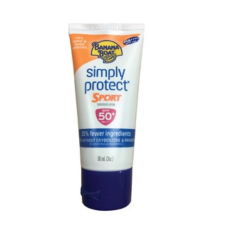 Banana Boat Simply Sport Sunscreen Lotion SPF 50+ PA++++90ml