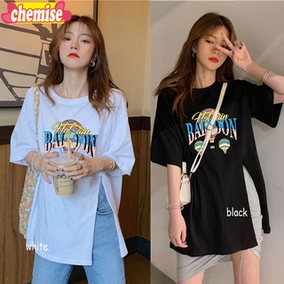 Chemisegrace✨พร้อมส่ง✨เสื้อยืด ผู้หญิง แฟชั่น เกาหลี oversize เสือแฟชั่นผู้หญิง สกรีนลาย  เสื้อสวย ใส่สบาย xxl 2253