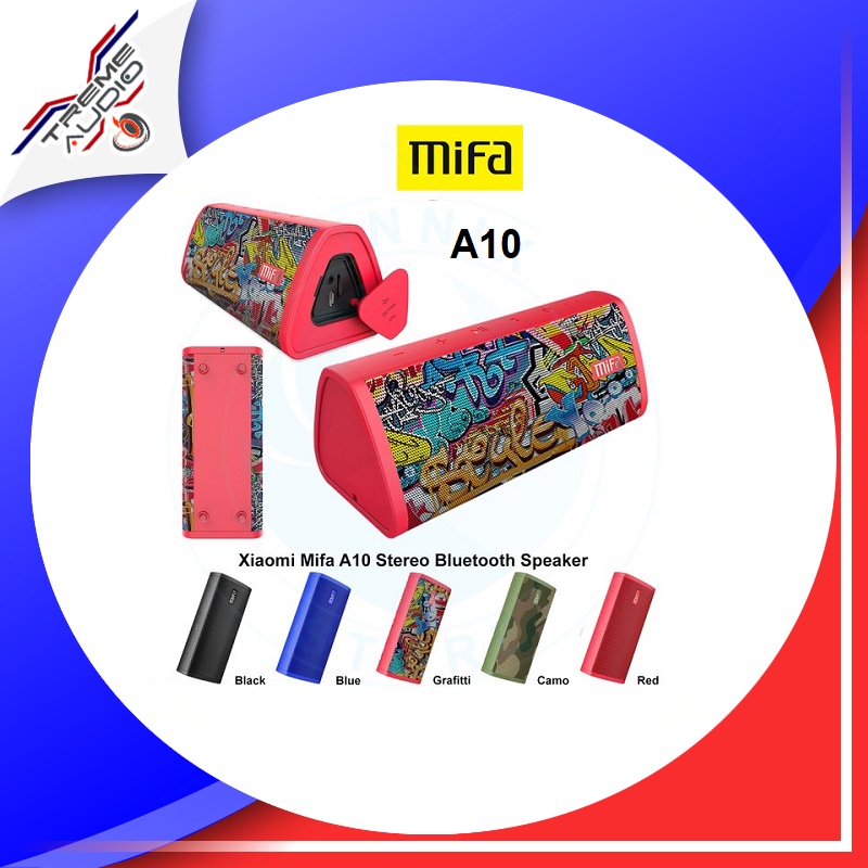 MIFA A10 ลำโพงบลูทูธพกพาสีสันสดใส ใหม่จาก Mifa ของแท้รับประกัน 1 ปี