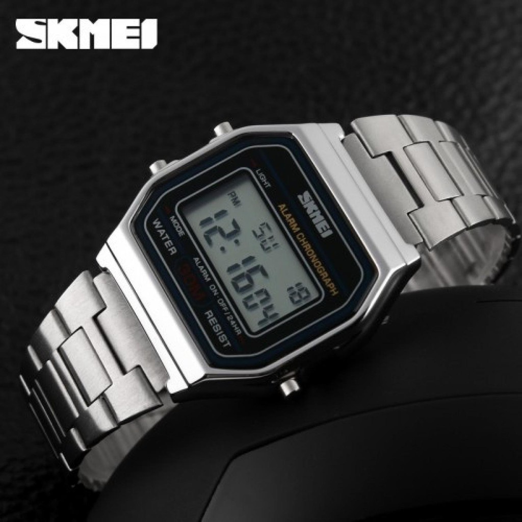 นาฬิกา dw นาฬิกา casio SKMEI 1123 นาฬิกาข้อมือ ดิจิตอล กันน้ำ ของแท้ 100%