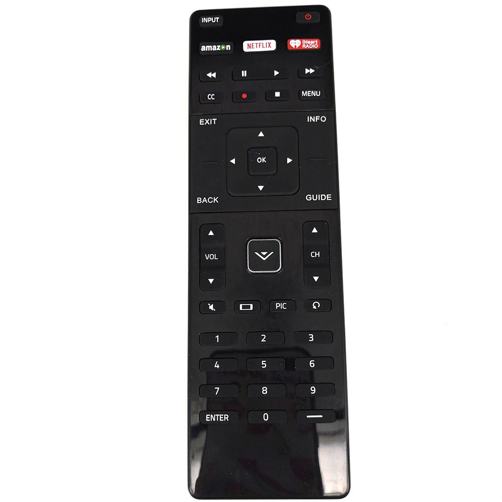 เปลี่ยนใหม่ XRT122 รีโมทคอนโทรลสําหรับ VIZIO LED HDTV TV Remoto พร้อม Netflix iHeart วิทยุ IHeart Ke