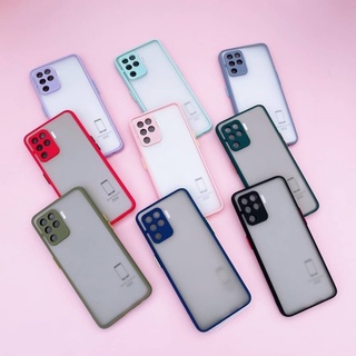 🧡Oppo A94🧡เคสขอบสีกันกล้อง สำหรับรุ่นA54 F5 F7 A16 Reno5 Reno6 Reno6z