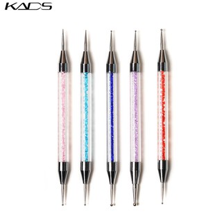 KADS 5pcs/set Double Head Nail Art Dotting Brush Manicure Painting Drawing Pen Dotting Brushes Set