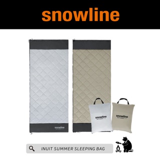 ถุงนอนพกพา / ตั้งแคมป์ เดินป่า INUIT SUMMER Sleeping Bag - Snowline