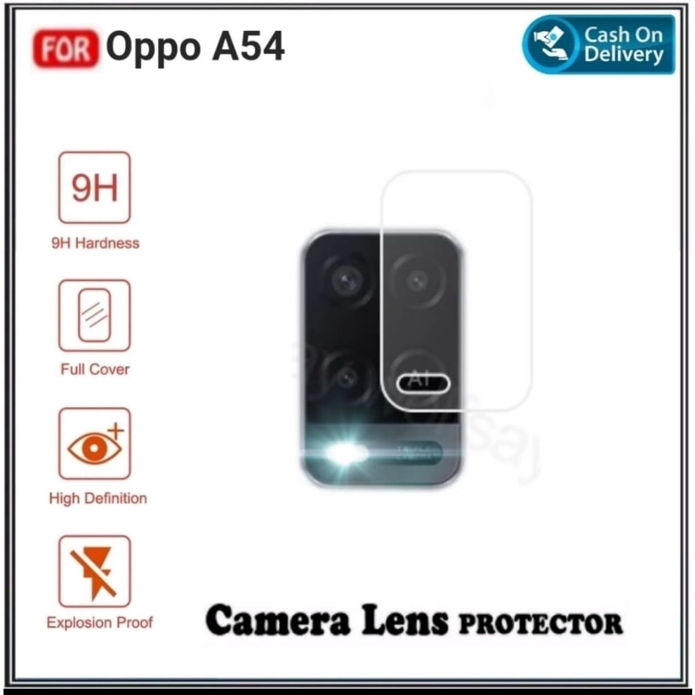 Mondi Store กล้องกระจกนิรภัย Oppo A54 กล้องกันรอยขีดข่วน