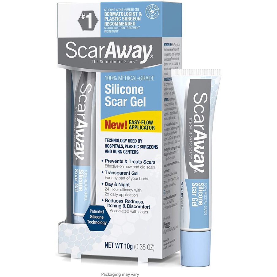 ScarAway Gel เจลสำหรับปัญหารอยแผลเป็น เกรดการแพทย์ รอยผ่าตัด คีลอยด์ สิว ลบรอยแผลเป็นทั้งเก่าและใหม่