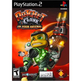 แผ่นเกมส์ Ps2 Ratchet &amp; Clank: Up Your Arsenal