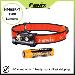 Fenix HM65R-T ไฟหน้า LED 1500 Lumens แบบชาร์จไฟได้ สําหรับวิ่งเทรล