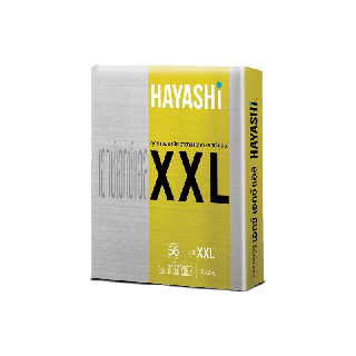 [HWBBEDS โค้ดส่วนลด 80] Hayashi XXL Condom Size 56 mm. ถุงยางอนามัยฮายาชิ เอ็กซ์เอ็กซ์แอล ขนาด 56 มม.