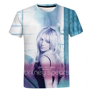 เสื้อยืดเด็กพิมพ์ลายกราฟฟิค Britney Spears Cool Graphic