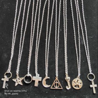 สร้อยคอสแตนเลสแท้พร้อมจี้(Stainless Necklace with pendant)