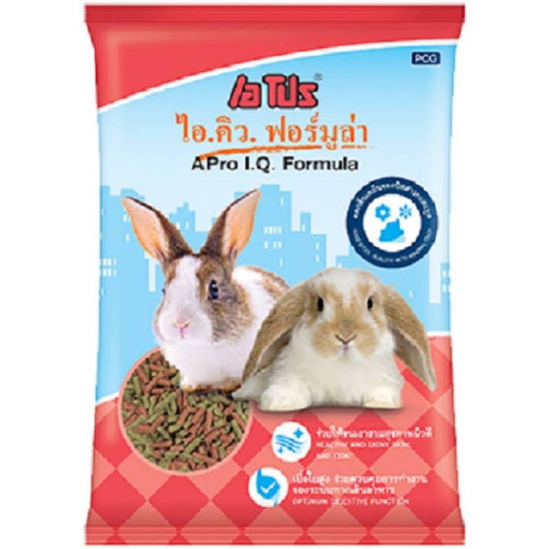 APro เอโปร อาหาร กระต่าย ทุกสายพันธุ์ ตั้งแต่หย่านมจนถึงกระต่ายโต 1 กก. (สีแดง)