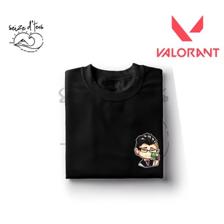 SDT ยึด D Tees - ห้อง Valorant เช็ดน้ําตากับเงิน Chibi เสื้อที่กําหนดเองเสื้อยืด Unisex *Y5