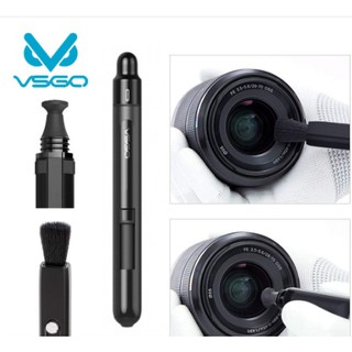 VSGO POWER-SWITCH LENS CLEANING PEN V-P03E ปากกาทำความสะอาดกล้อง หัวคาร์บอน และ แปรงสำหรับทำความสะอาดเลนส์