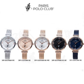 Paris Polo Club นาฬิกาผู้หญิง รุ่น 3PP-2103754M  สีโรสโกลด์