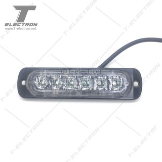 ไฟ LED แต่งรถ / ไฟฉุกเฉิน ติดรถ 24V 6 LED รุ่น 06T