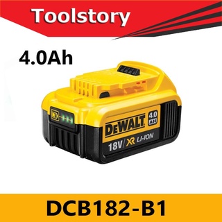 Dewalt DCB182 แบตเตอรี่ 20v 4ah สีเหลือง 4.0ah