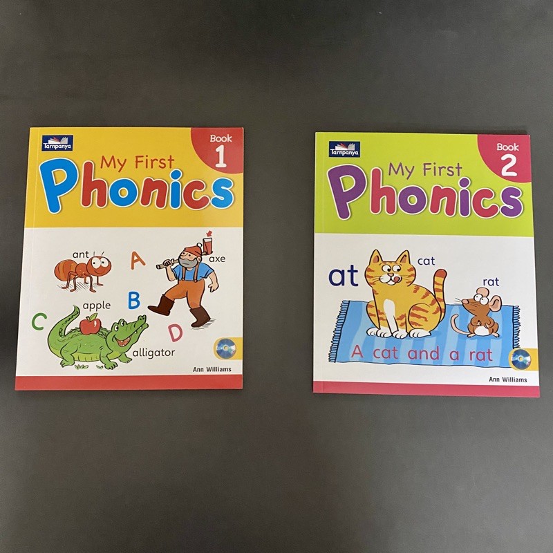 หนังสือเรียน ฝึกการออกเสียงภาษาอังกฤษ พร้อม QR code ฝึกออกเสียง ชุด My First Phonics