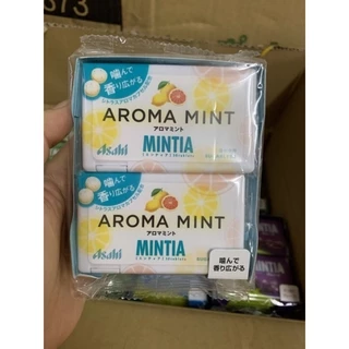 [1 ชิ้น] พร้อมส่ง ลูกอมยอดฮิตในญี่ปุ่น Asahi Mintia Sugarless ลูกอมไม่มีน้ำตาล ดับกลิ่นปากไม่อ้วน