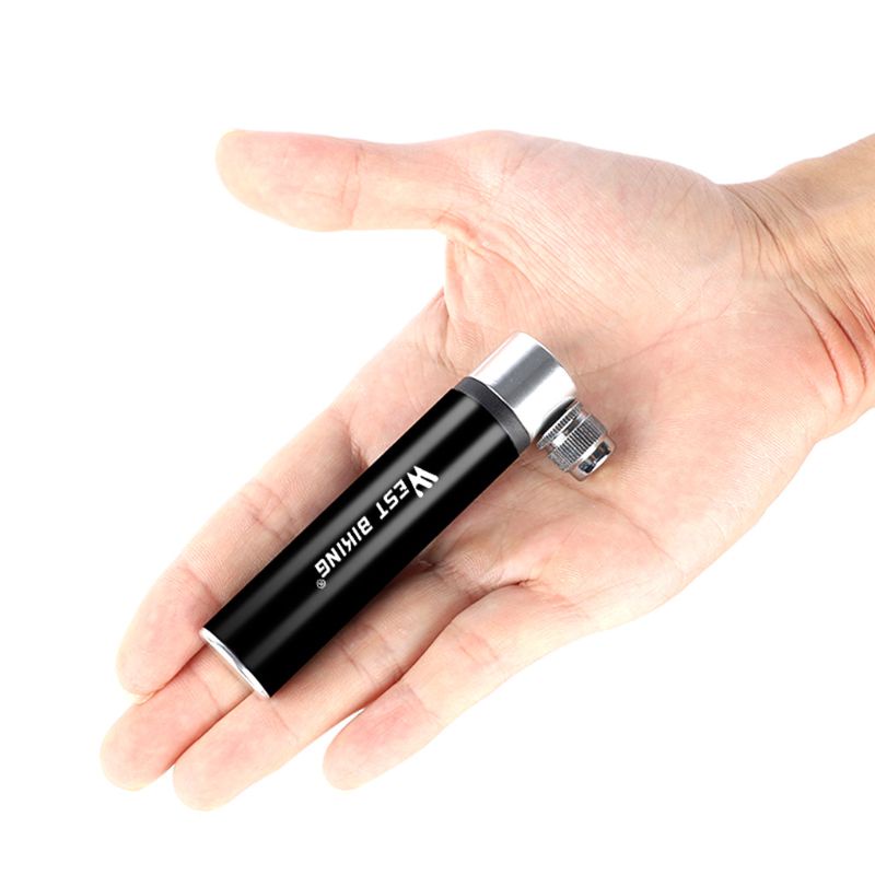 หยิน ที่สูบลมยางขนาดเล็กแบบพกพาที่เติมลมมือเครื่องมือจักรยานใช้งานง่าย - รูปที่ 7