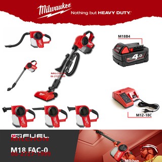 Milwaukee M18 FCVL เครื่องดูดฝุ่นไร้สาย 18โวลต์