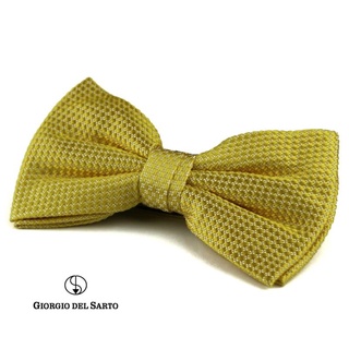 GIORGIO DEL SARTO Two-Fold Silk Bow Tie โบว์ไทผ้าไหมสองจีบ #1