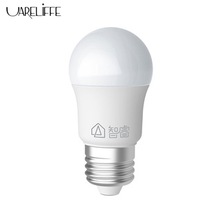 Uareliffe หลอดไฟ LED E27 แสงสีขาว 5W ประหยัดพลังงาน โคมไฟตั้งโต๊ะ ความสว่างสูง หลอดไฟในร่ม กลางแจ้ง