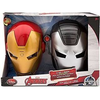 *มีตำหนิ* Iron Man 2-in-1 Mask Set หน้ากากมีไฟไอรอนแมน ของแท้จาก Disney USA หน้ากากมีรอยจากการขนส่ง