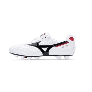 ของแท้ 💯 รองเท้าฟุตบอลมิซูโน่ MIZUNO MORELIA II JAPAN M8 - WHITE/BLACK/CHINESERED