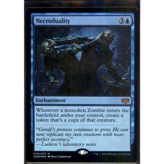 Innistrad: Crimson Vow: Necroduality foil ฟอย mtg 271221