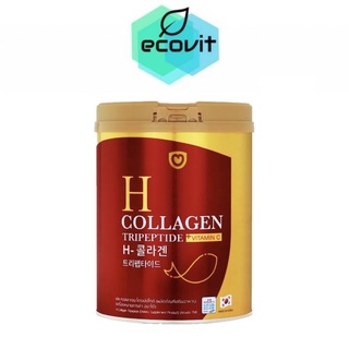 (แพ็คเกจใหม่) Amado H Collagen อมาโด เอช คอลลาเจน [200 กรัม/กระป๋อง] คอลลาเจนไตรเปปไทด์ ผสมวิตามินซี และ SOD จากเมล่อน