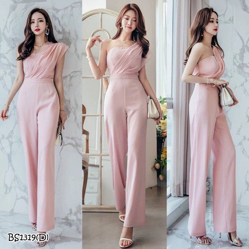 จั๊มสูทออกงานไหล่เดียว ป้ายirich