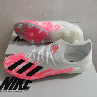 Kasut Bola Sepak Adidas NumbersUp Pack X Speedflow X 19.1 Whitespark FG รองเท้าผู้ชายกลางแจ้ง