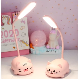 โคมไฟ LED โคมไฟตั้งโต๊ะไร้สาย แถมสายชาร์จ รูปการ์ตูน