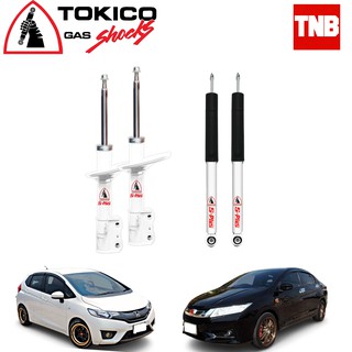 TOKICO รุ่น S Plus - Honda City Jazz gk ฮอนด้า ซิตี้ แจ๊ส 2014-2020