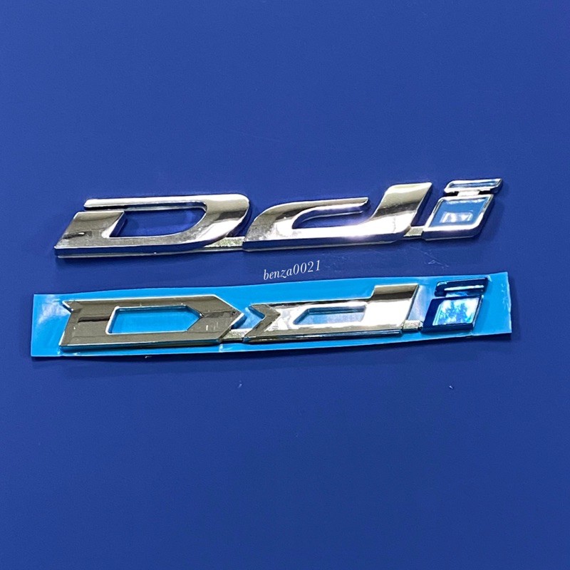โลโก้* DDI ( ตัว i สีฟ้า ) ติดรถ ISUZU D-MAX ปี 2016 / 2020 ราคาต่อชิ้น