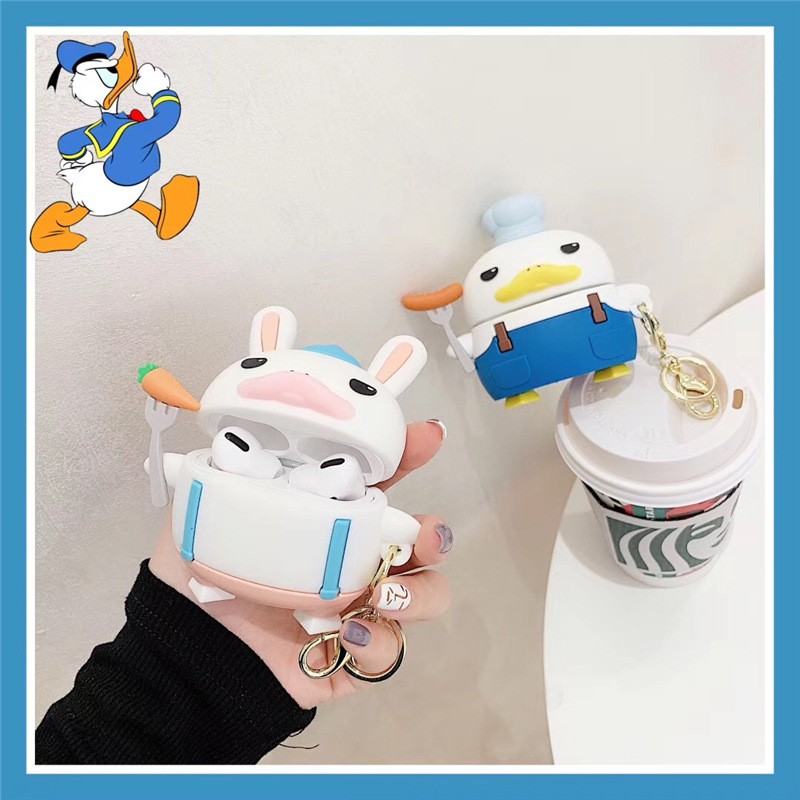 เคส airpods รูปเป็ดอีกาสําหรับ ap1/2, appro