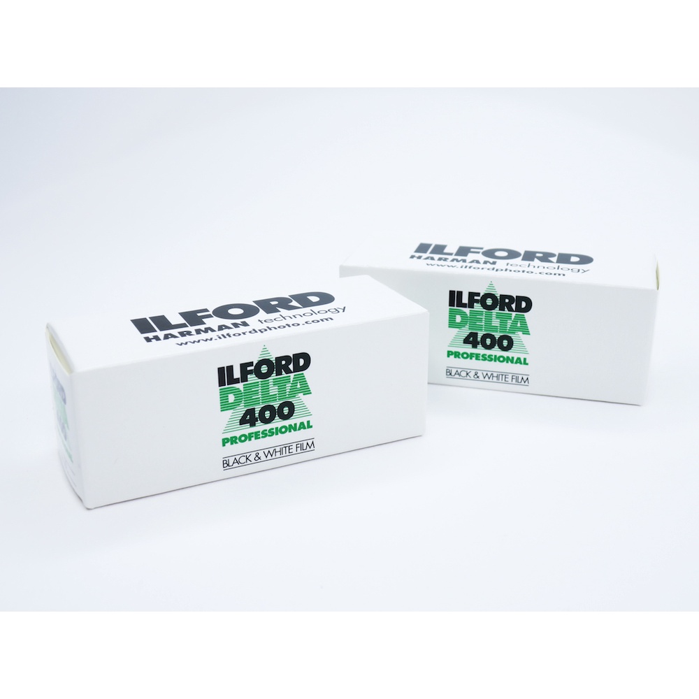 ฟิล์มขาวดำ ILFORD DELTA 400 (120 Film)(ฟิล์มใหม่)