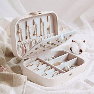 Jewelry Box กล่องใส่เครื่องประดั กล่องเก็บครื่องประดับ กล่องเก็บต่างหู สร้อยคอ แหวน