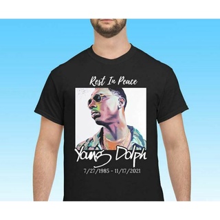 เสื้อผ้าผชเสื้อยืด ลาย Rip Young Dolph Rest In Peace Gildan 1985 2022S-5XL