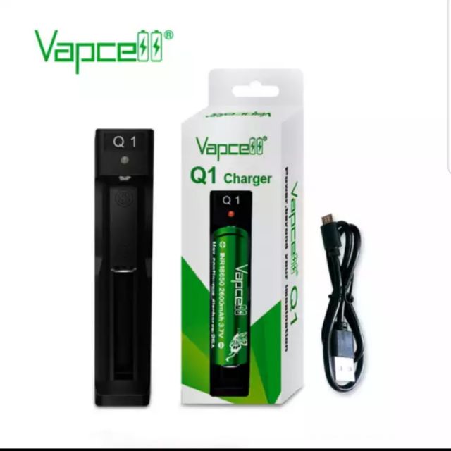 แท่นชาร์จแบต Vapcell Q1  รองรับแบต 21700