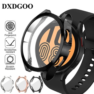 Dxgdoo เคสนาฬิกาข้อมือ TPU นิ่ม แบบป้องกัน เต็มเครื่อง คลาสสิก สําหรับ Samsung Galaxy Watch 5 44 มม. 40 มม. 5 Pro Watch 4 46 มม.