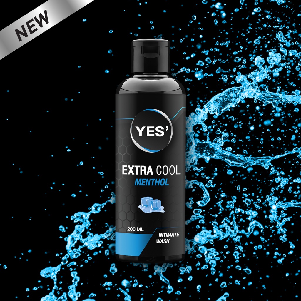 ใหม่! YES' Intimate Wash ผลิตภัณฑ์ทำความสะอาดจุดซ่อนเร้น  Extra Cool Menthol สูตรเย็นสุดขั้วถึงใจ 200ml