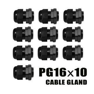 10 ชิ้น เคเบิ้ลแกลน Cable Gland PG16