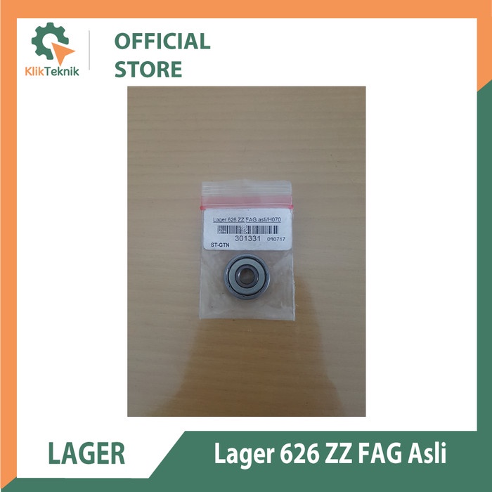 แบริ่ง 626 ZZ FAG ดั้งเดิม