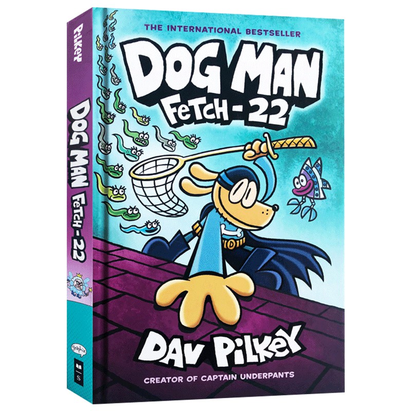 Detective Dog 8 English Original Dog Man FETCH22 Dav Pilkey Adventures of Detective Dog หนังสือ