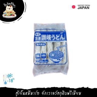 1KG/5PCS/PACK เส้นซานุกิอุด้งแช่แข็ง "HATA FOODS" FROZEN SANUKI UDON