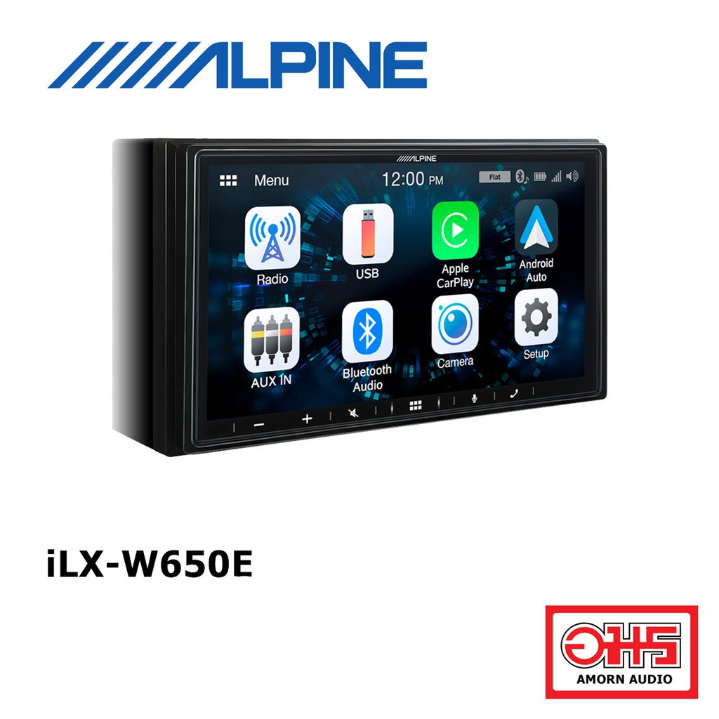 [โค้ด JAN23MO3 ลด200]ALPINE iLXW650E วิทยุรถยนต์ 2 DIN หน้าจอขนาด 7