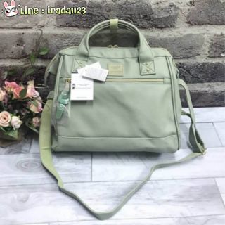 ANELLO 2 WAY PU LEATHER BOSTON BAG ของแท้ ราคาถูก